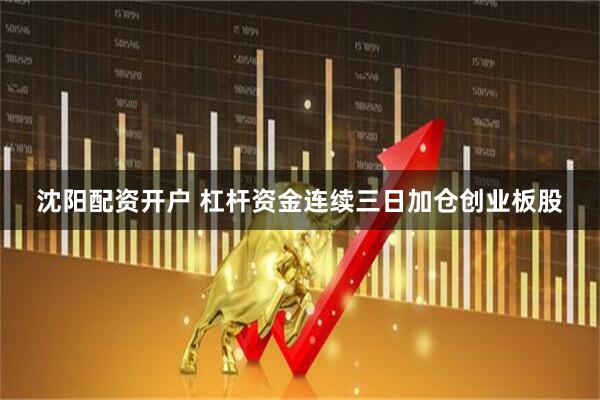 沈阳配资开户 杠杆资金连续三日加仓创业板股